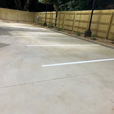 Fresh-Striping-for-New-Hotel-in-Pensacola-FL-by-Parking-Lot-Maintenance-of-the-Panhandle 2