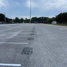 Precision-Parking-Lot-Striping-at-Navarre-High-School-by-Parking-Lot-Maintenance-of-the-Panhandle 2